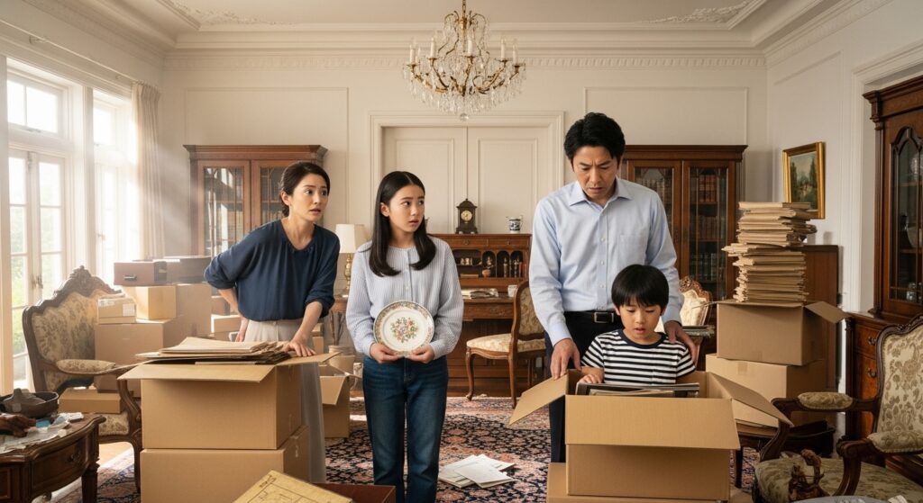 相続した家の片付けと法的リスク