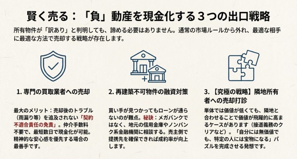 隣地と合わせることで価値を飛躍的に高める接道義務クリアのパズル戦略