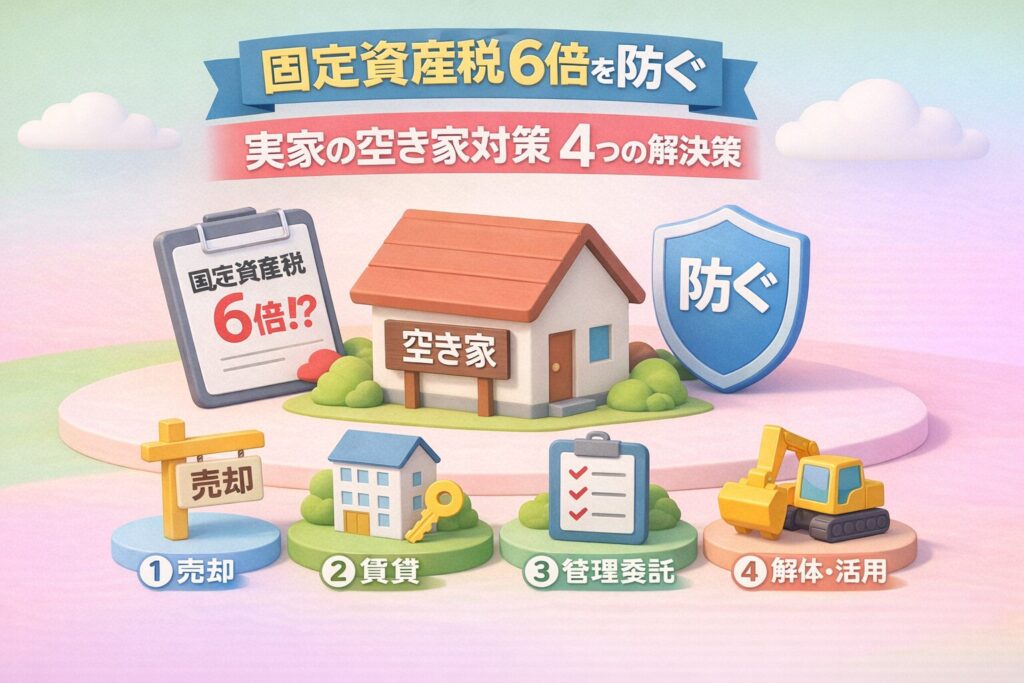 実家が空き家に
なりそう