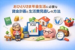 おひとりさま年金で暮らすために必要な資金計画と生活費の見直し方法