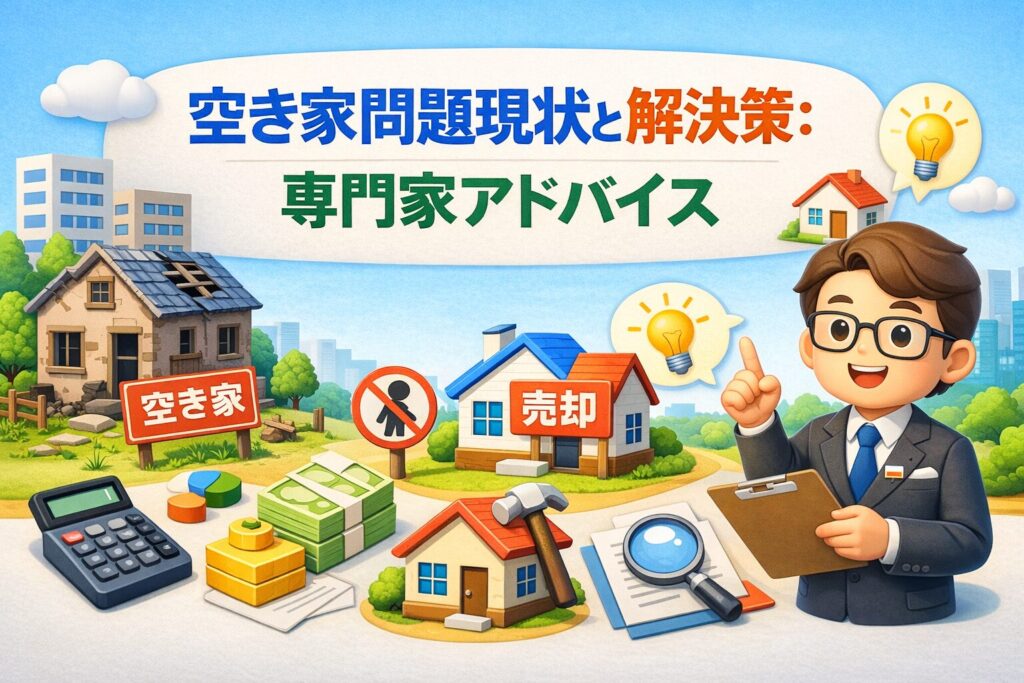 空き家問題現状とあなたにできること：専門家のアドバイス