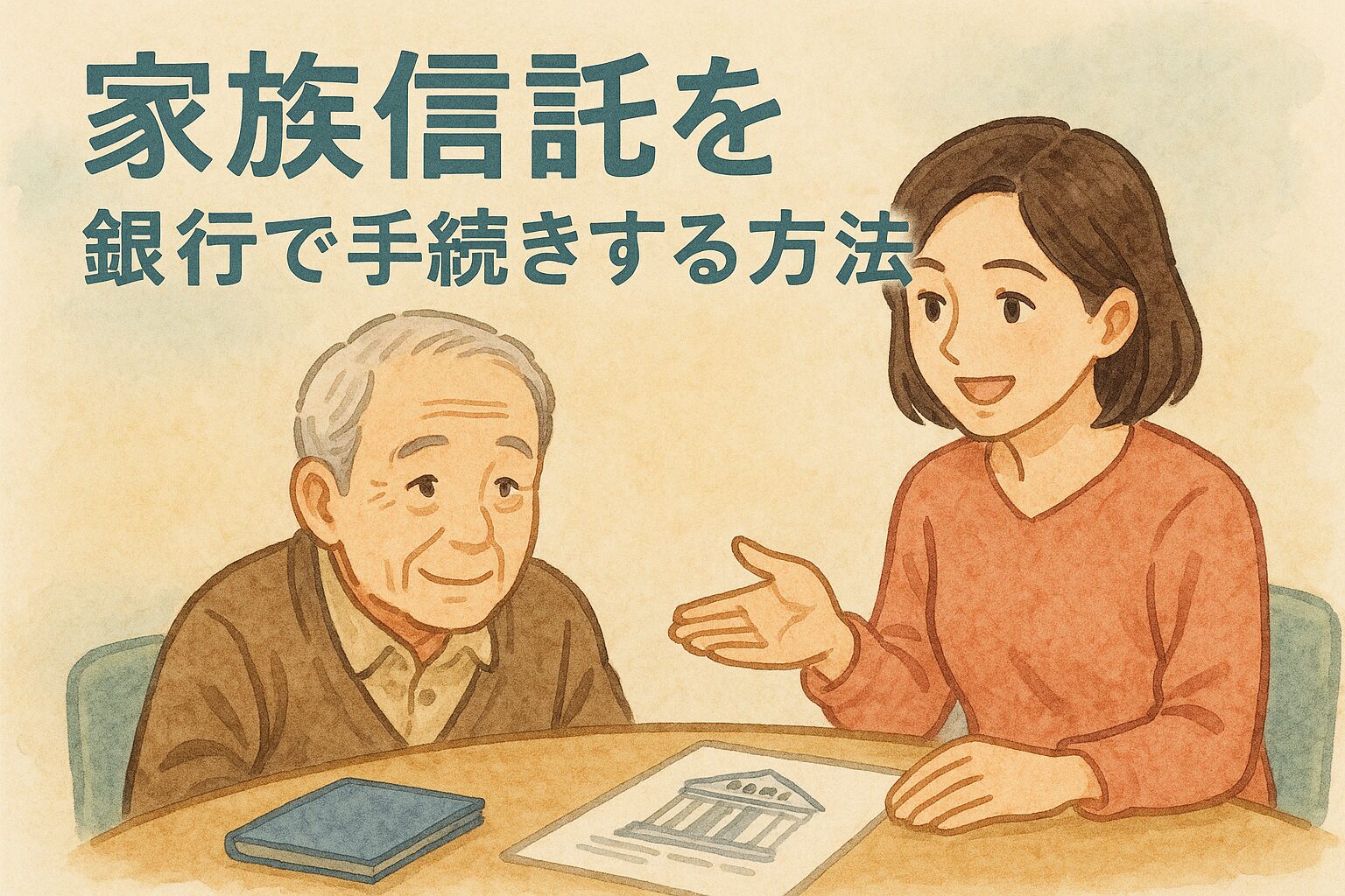 【初心者向け】家族信託を銀行で手続きする方法とは?メリット・デメリットも徹底解説!