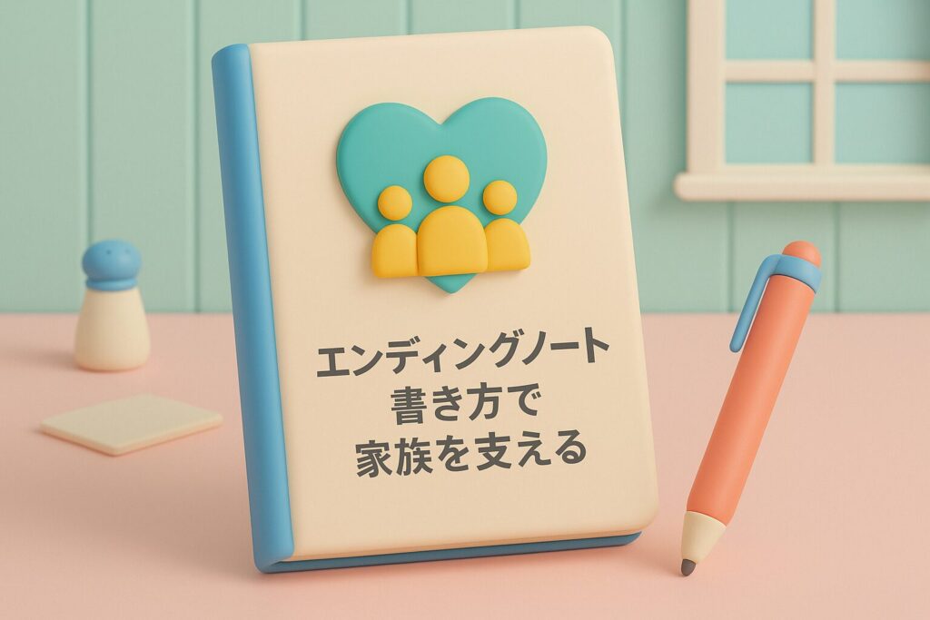 エンディングノート書き方で家族を支える