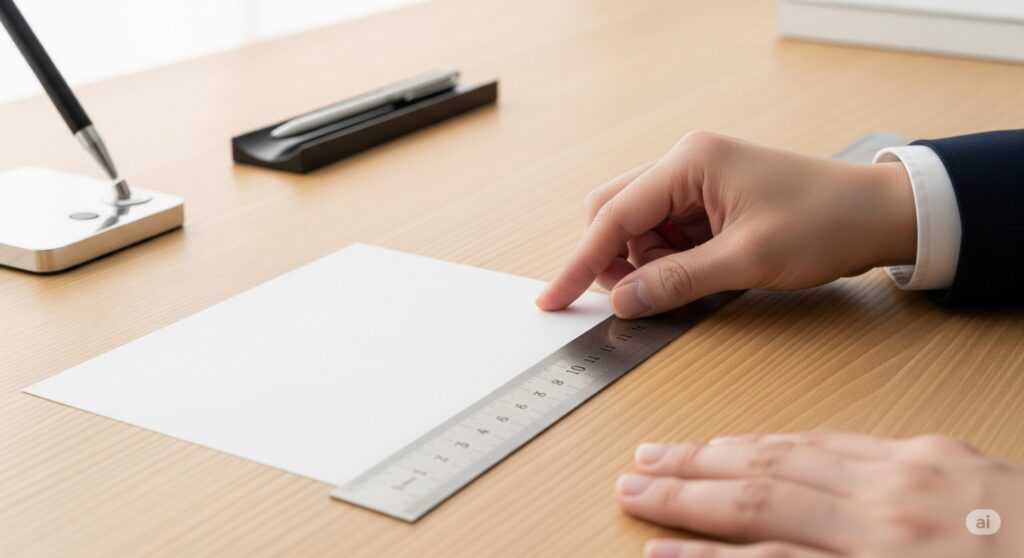 用紙 ダウンロードして作成する際の注意点