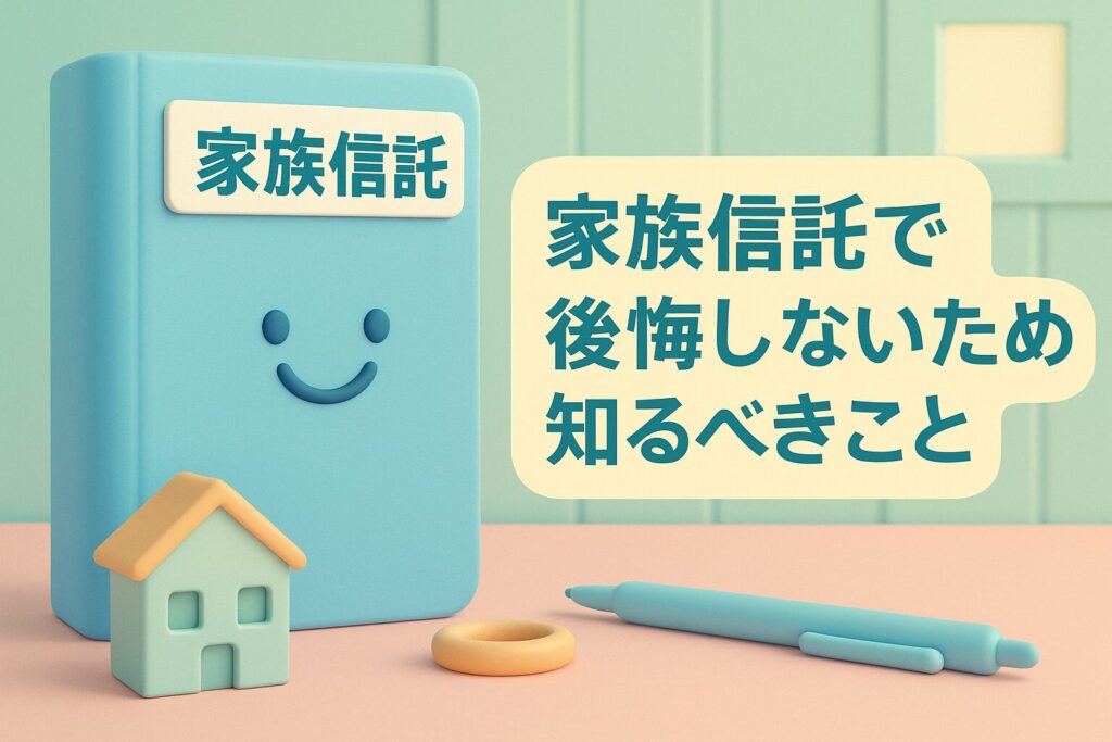 家族信託で後悔しないために知るべきこと