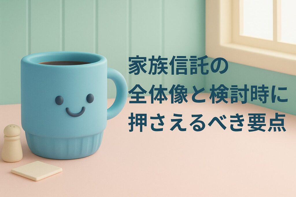 家族信託の全体像と検討時に押さえるべき要点