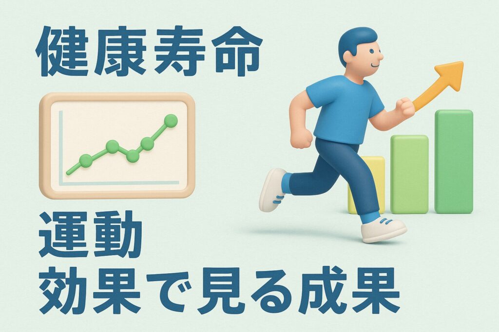 健康寿命 運動 効果 データで見る成果