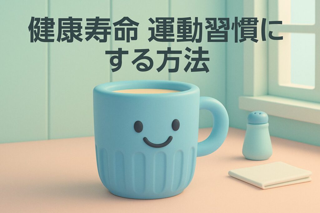 健康寿命運動を習慣にする方法
