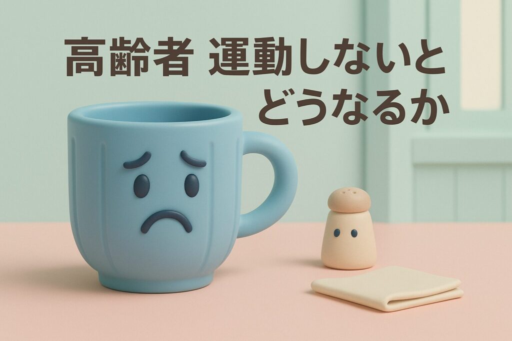 高齢者 運動しないとどうなるか
