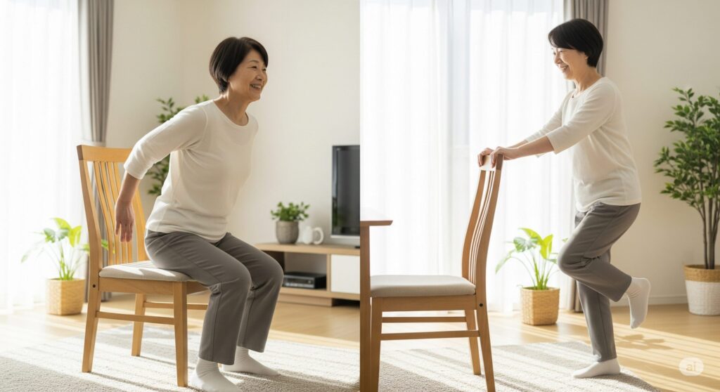 自宅でできる高齢者向け初心者運動メニュー