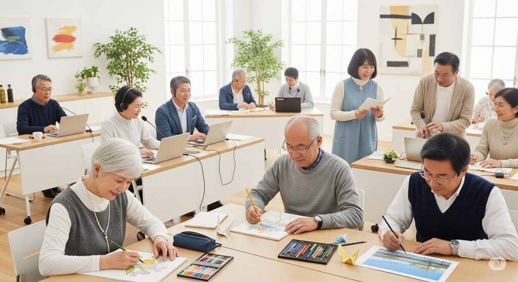 大阪で探す目的別のシニア習い事