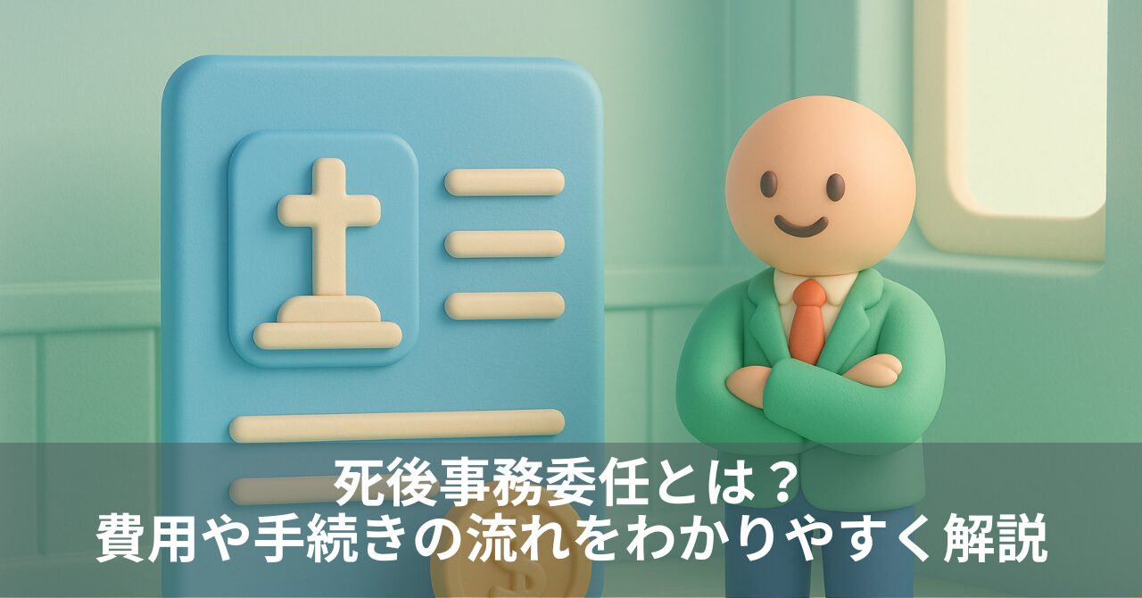 死後事務委任とは?費用や手続きの流れをわかりやすく解説