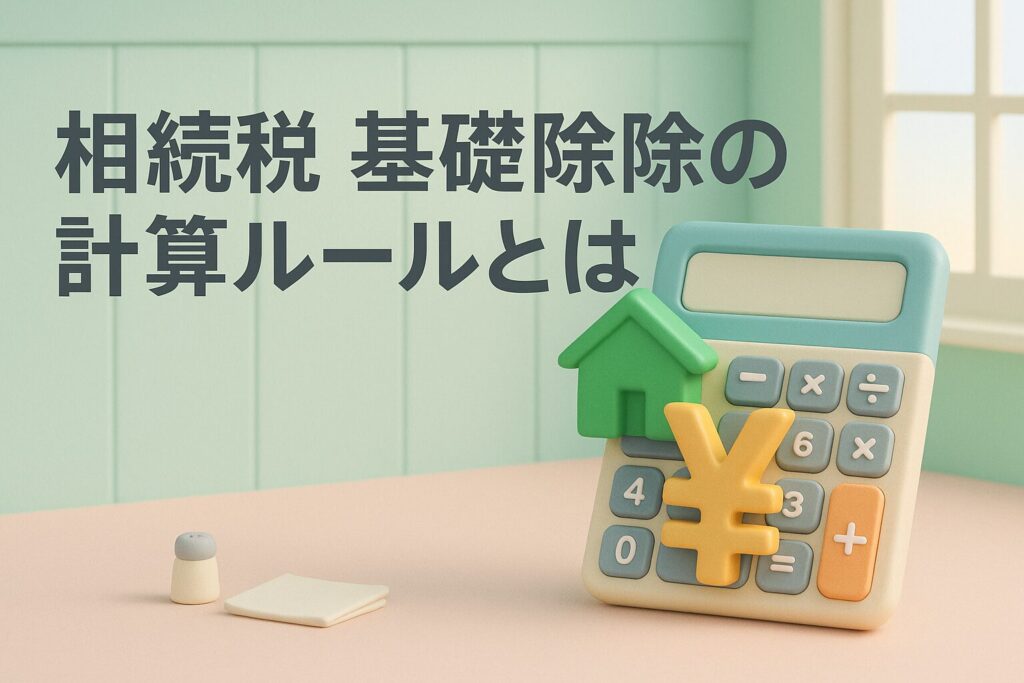 相続税 基礎控除の計算ルールとは