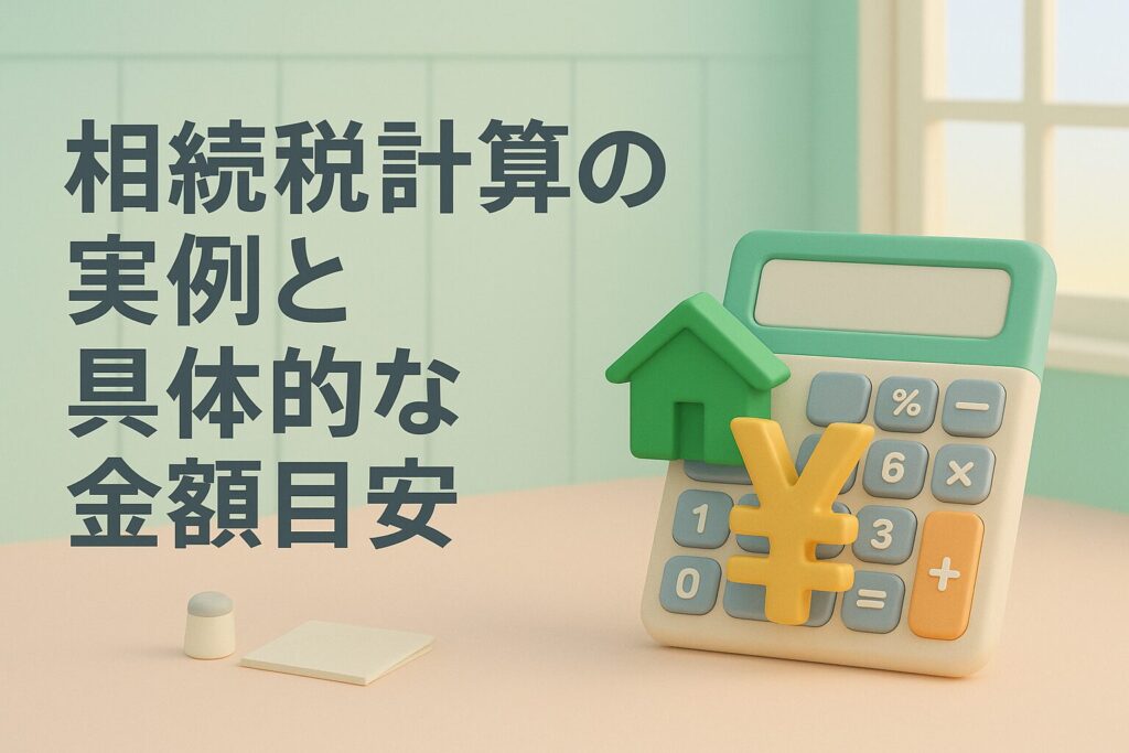 相続税計算の実例と具体的な金額目安
