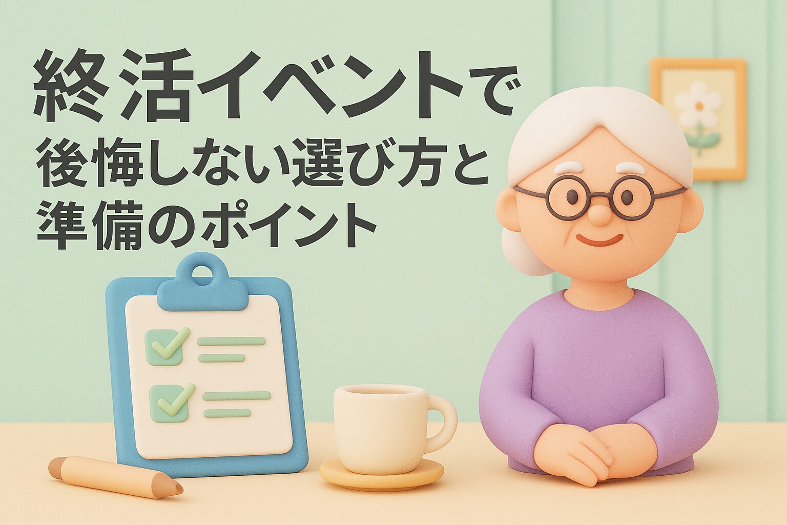 終活イベントで後悔しない選び方と準備のポイント