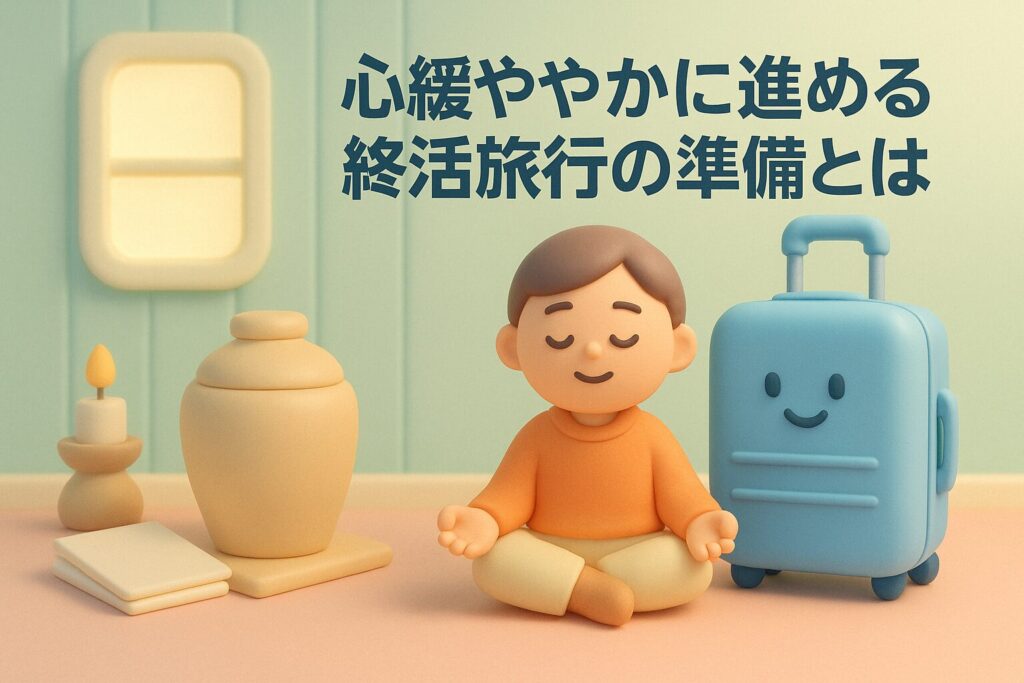 心穏やかに進める終活旅行の準備とは