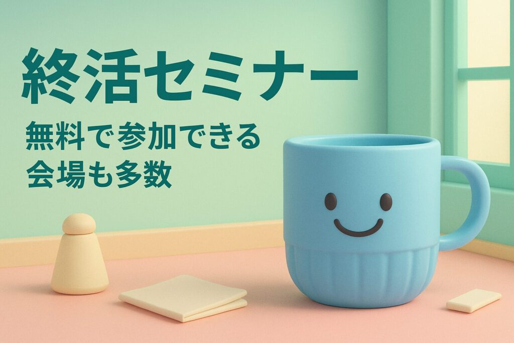 終活セミナー 無料で参加できる会場も多数