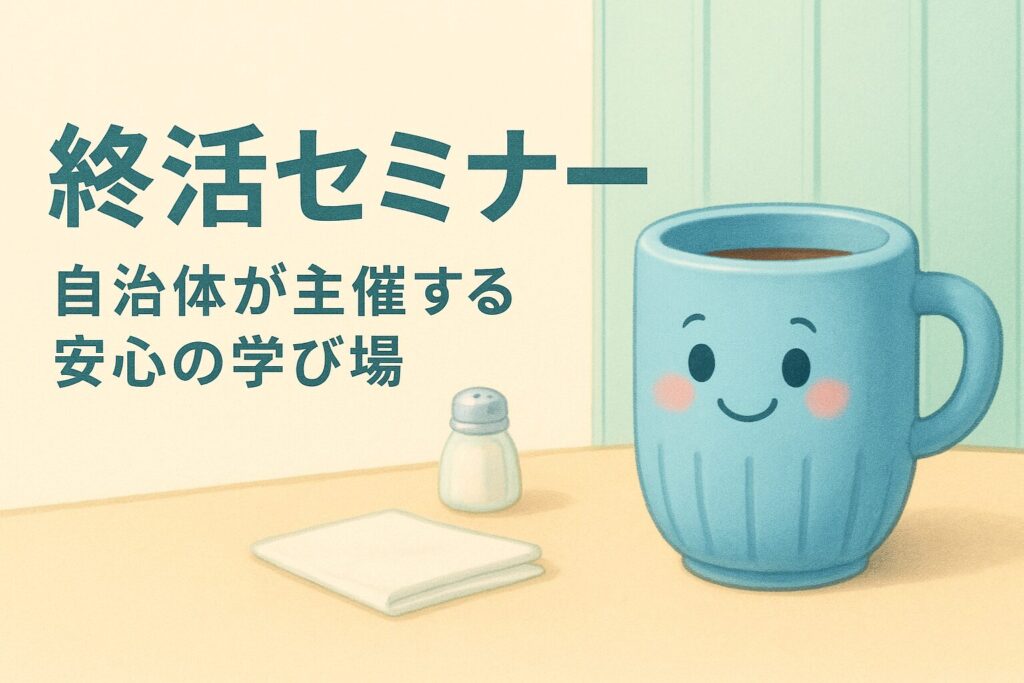 終活セミナー 自治体が主催する安心の学び場