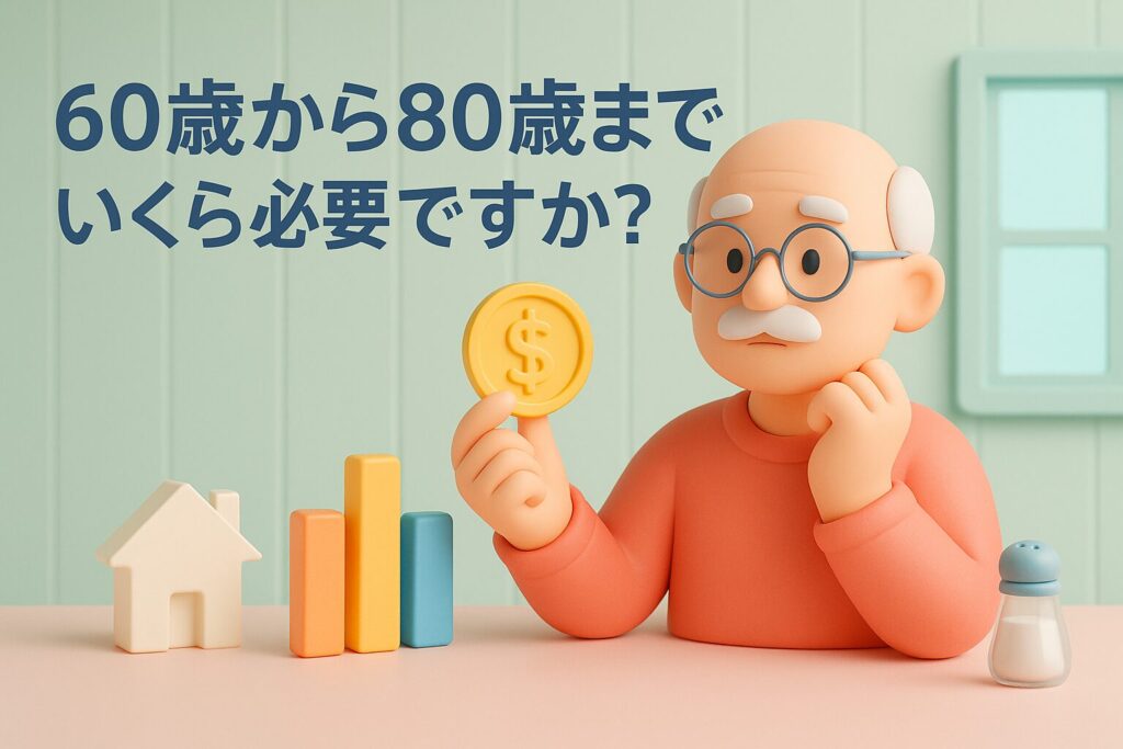 60歳から80歳までいくら必要ですか?