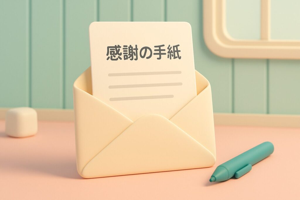 感謝の手紙の書き出しの例文は？