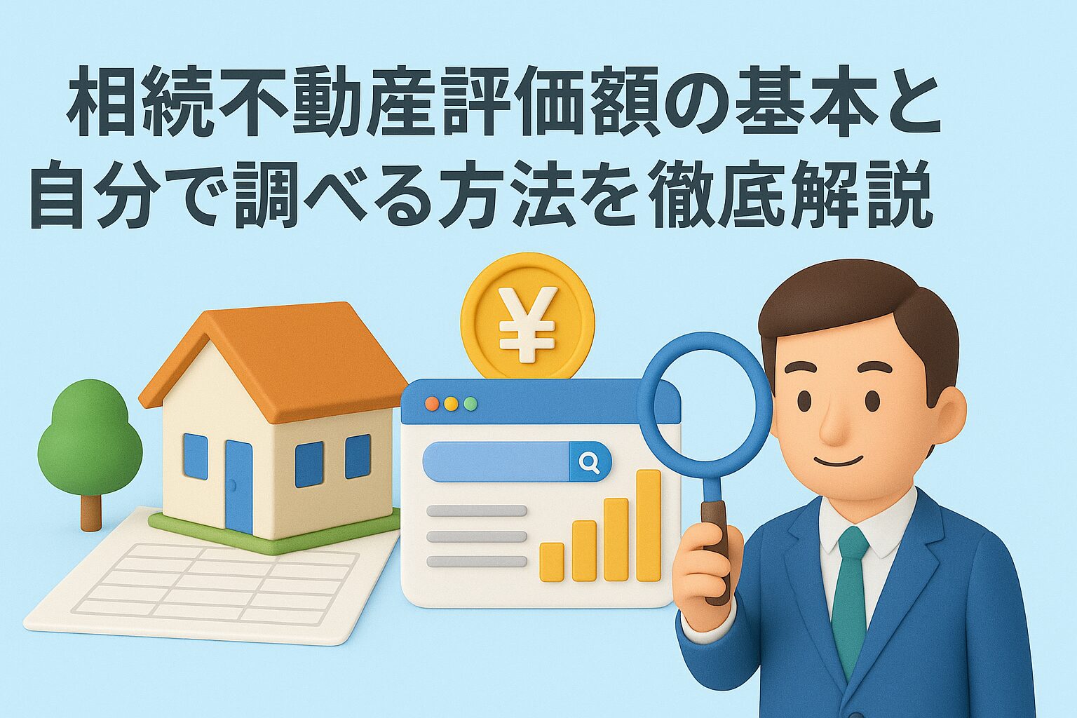 相続不動産評価額の調べ方|税金の計算から遺産分割まで解説