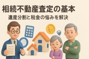 相続不動産査定の基本|遺産分割と税金の悩みを解決