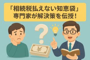 【相続税払えない知恵袋】専門家が解決策を伝授！