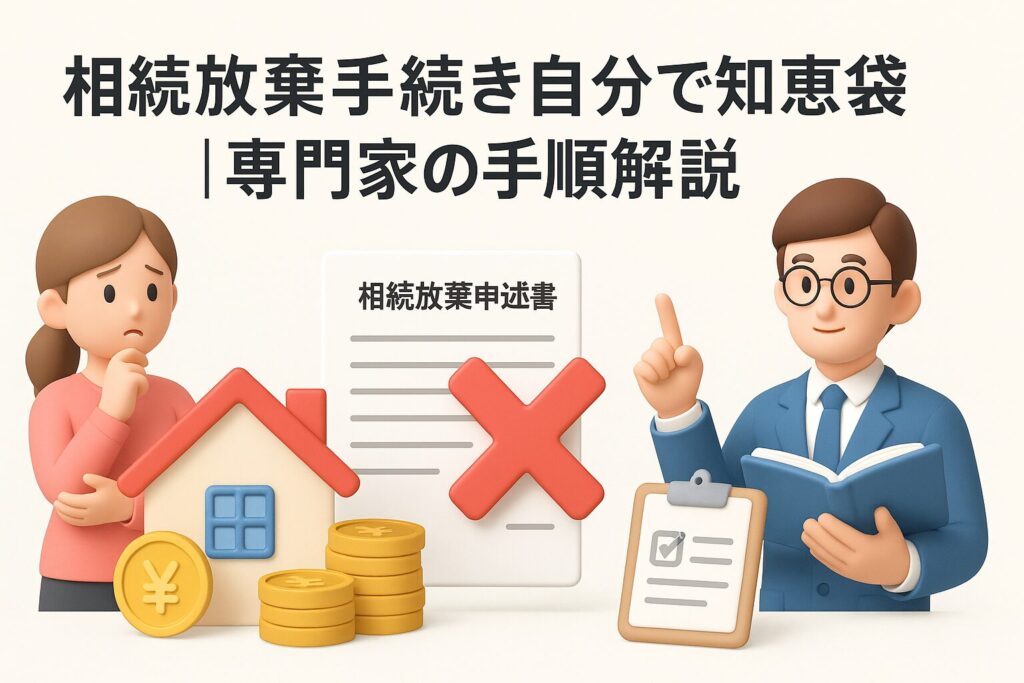 相続放棄手続き自分で知恵袋｜専門家の手順解説