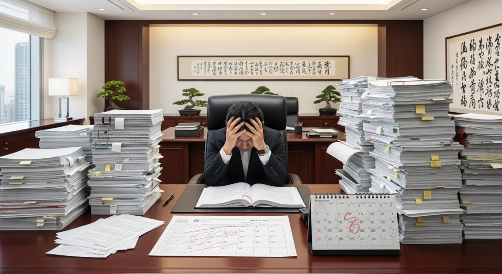 手続きが複雑で長期間かかるデメリット