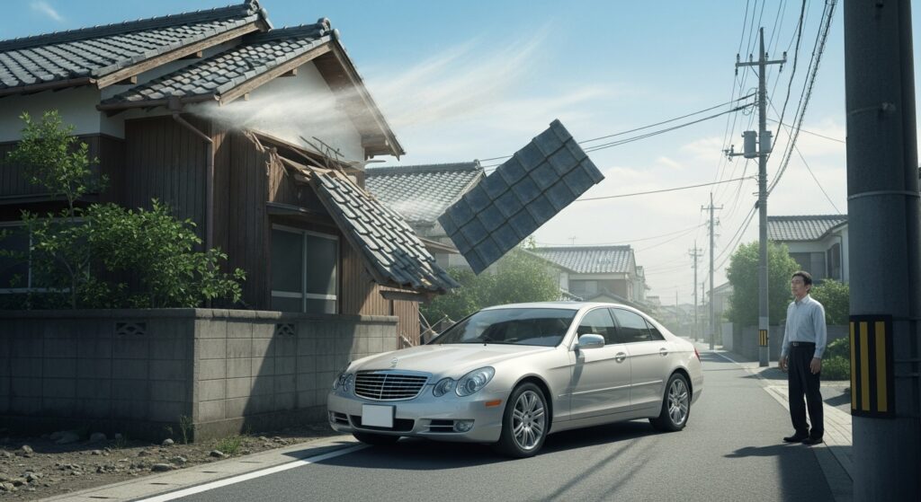 倒壊や飛散による損害賠償リスク