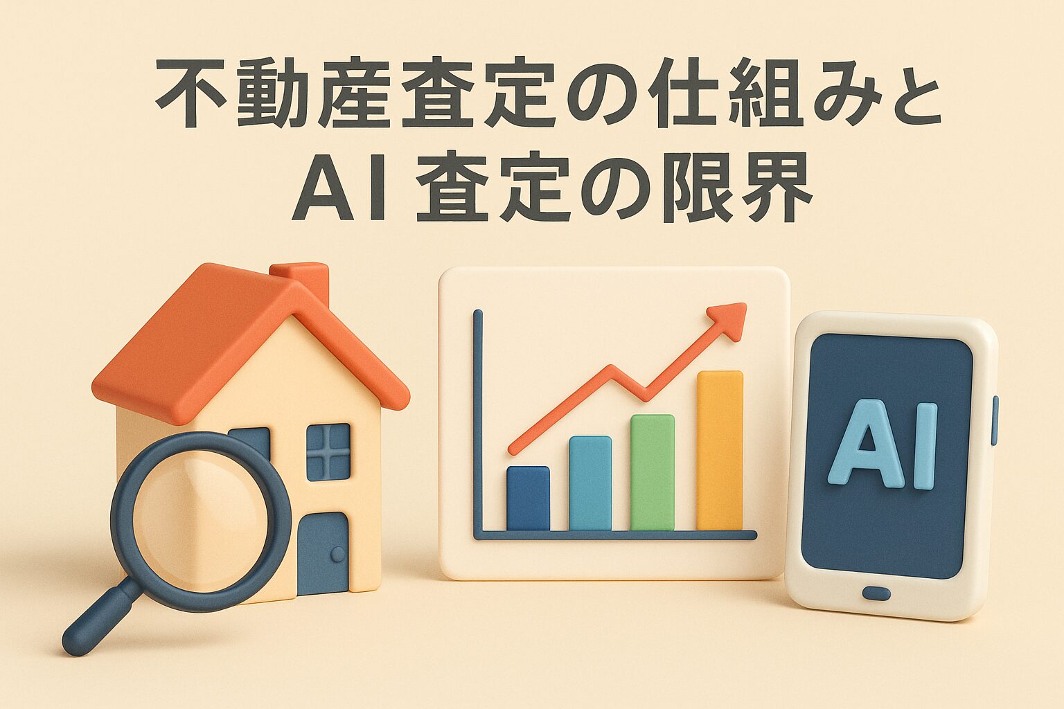 不動産査定の仕組みとAI査定の限界|1,000万円損しないためのチェックポイント!