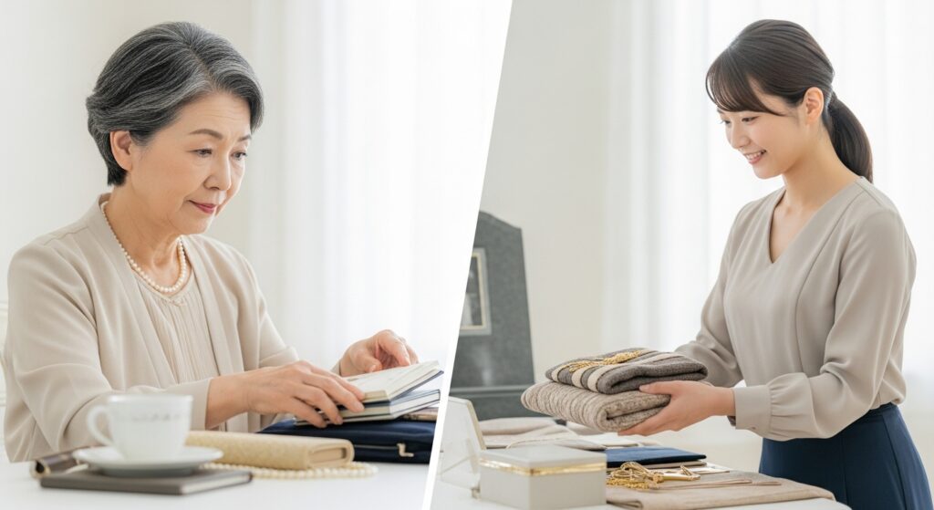 遺品買取と生前整理の違い