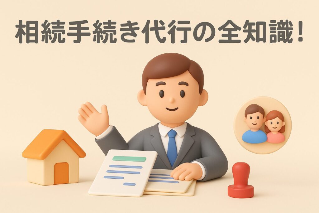 相続手続き代行の全知識！費用相場と専門家の選び方を徹底解説