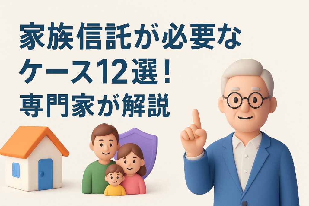 家族信託が必要なケース12選！専門家が解説