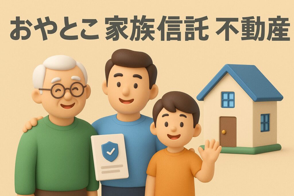 おやとこ 家族信託 不動産の失敗しない活用術７選！認知症・相続対策に最適