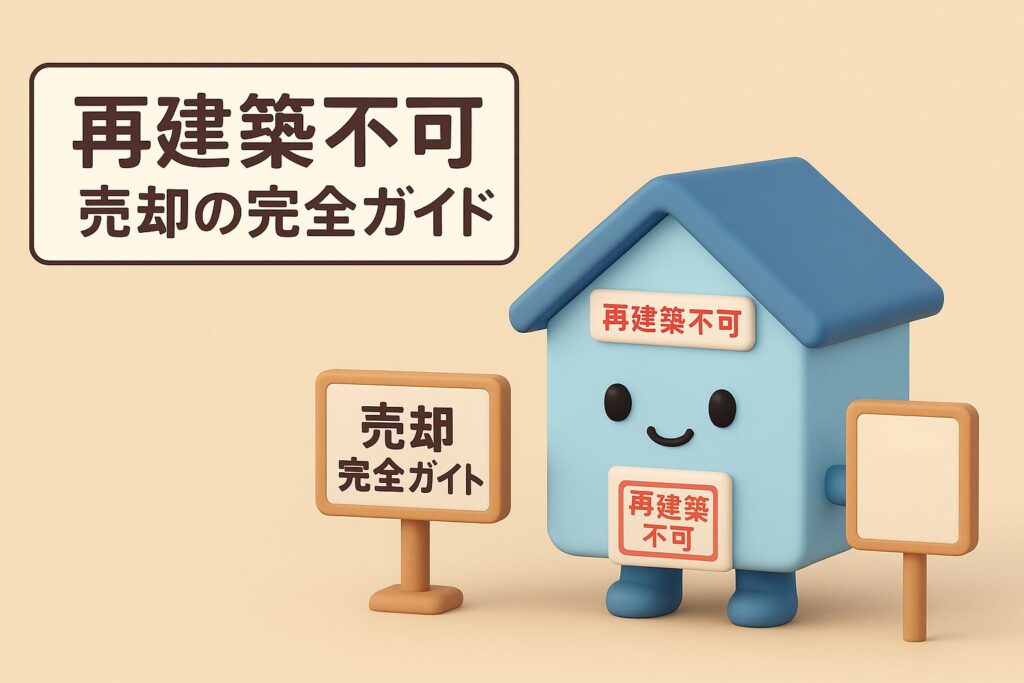 再建築不可 売却の完全ガイド！税金とリスクを徹底解説
