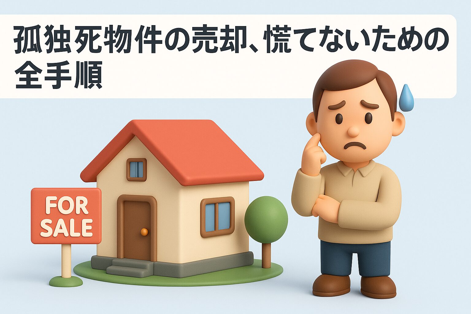 孤独死物件の売却、慌てないための全手順