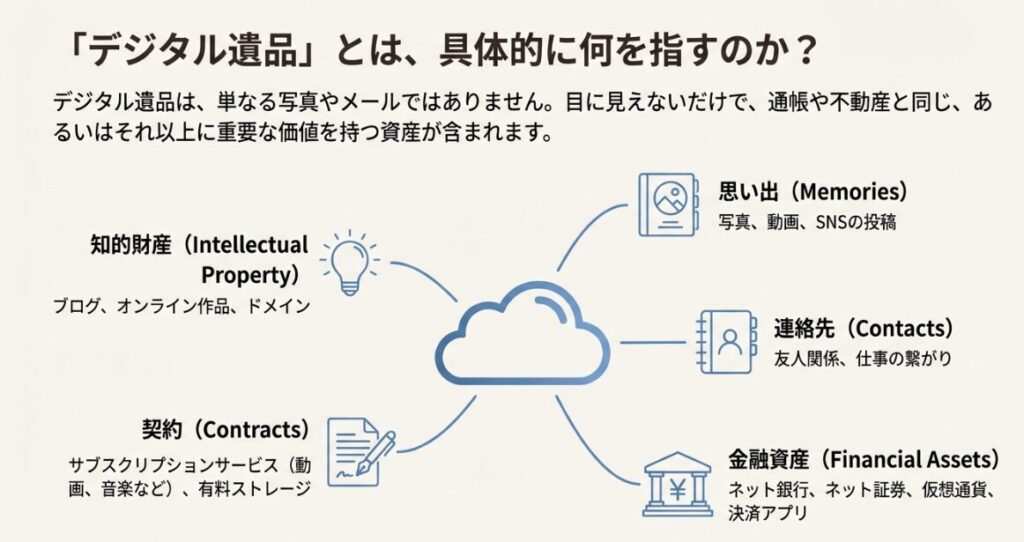 スマホやパソコンのログイン情報やデータの保管場所を確認するためのチェック項目一覧