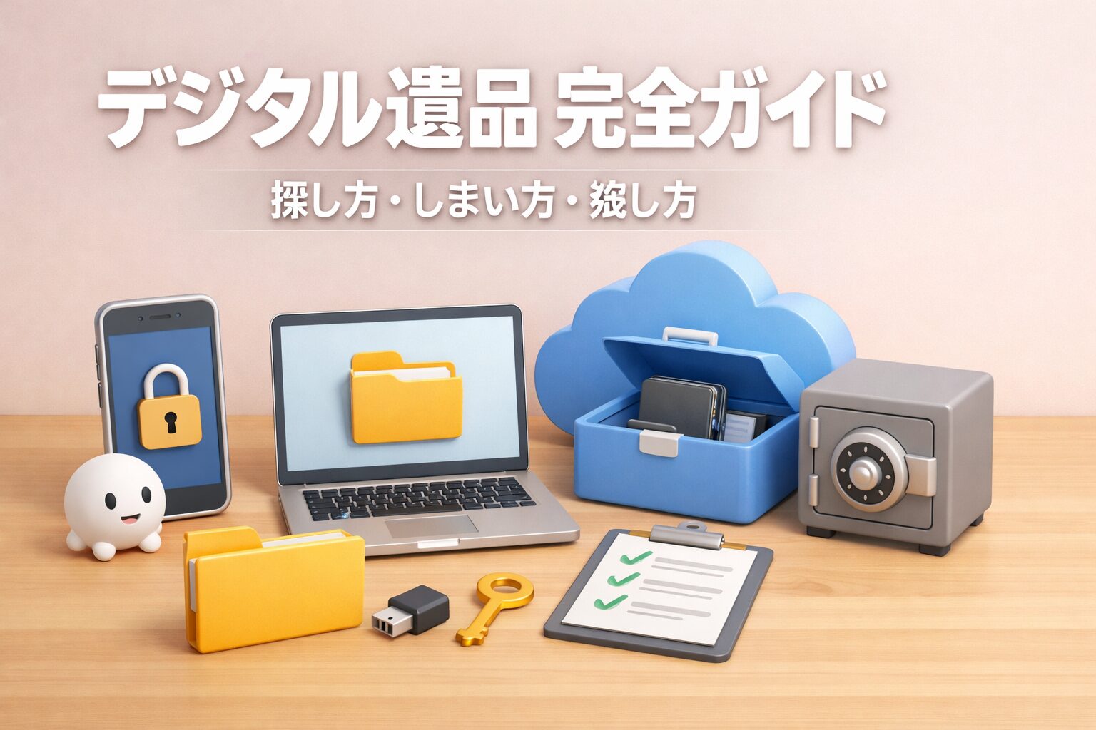 デジタル遺品の探し方やしまい方と残し方の完全ガイド