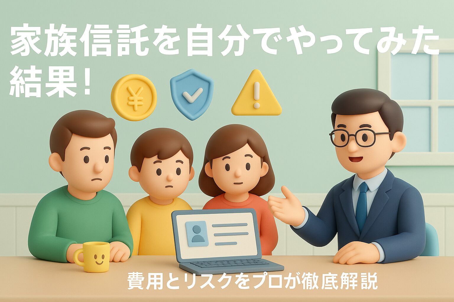 家族信託自分でやってみた結果！費用とリスクをプロが徹底解説