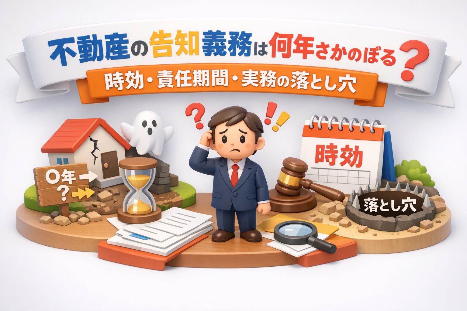 不動産の告知義務は何年さかのぼる?時効・責任期間・実務の落とし穴