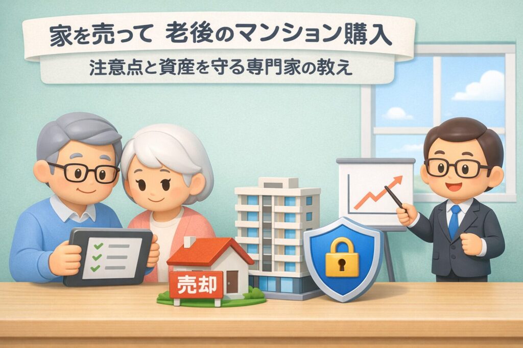 家を売って老後のマンション購入の注意点と資産を守る専門家の教え