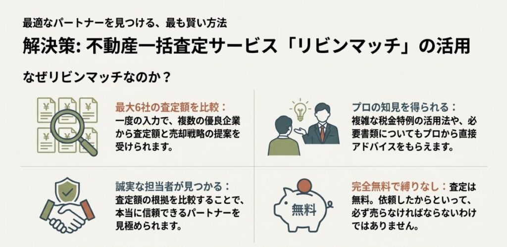 プロの視点を比較検討して信頼できる担当者を見つけるための具体的な解決策