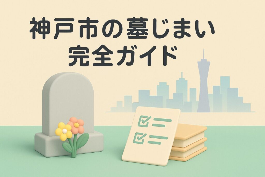 神戸市の墓じまい完全ガイド！費用と手続きをプロが教える注意点
