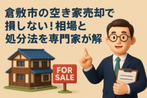 倉敷市の空き家売却で損しない!相場と処分法を専門家が解説