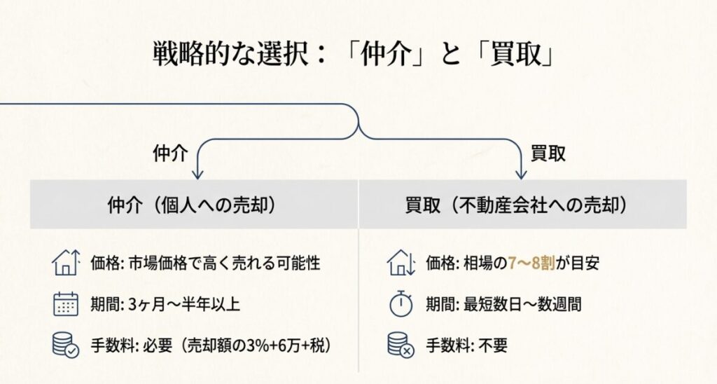 相場観を養い、根拠に注目し、戦略的に検討するという売却成功へのステップ