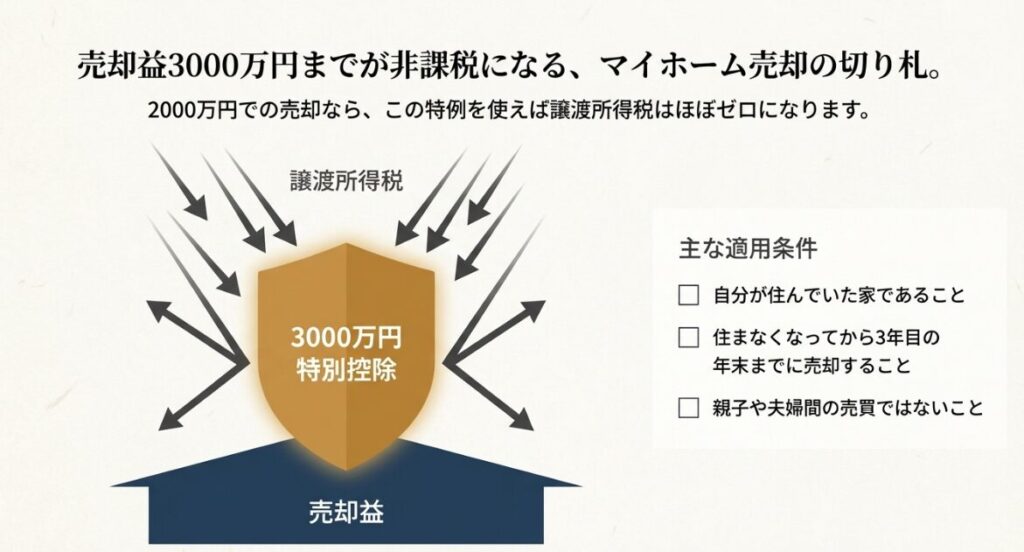 短期譲渡39パーセントと長期譲渡20パーセントの税率の違いと判定日を説明する図解