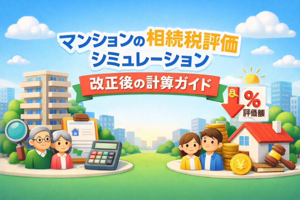 マンション相続税評価額シミュレーション改正後の計算ガイド