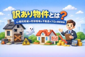 訳あり物件とは？心理的瑕疵や売却相場を不動産のプロが徹底解説