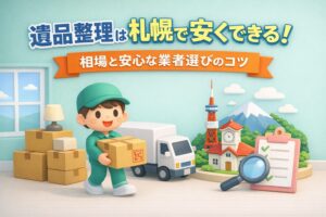 遺品整理は札幌で安くできる！相場と失敗しない業者選びのコツ